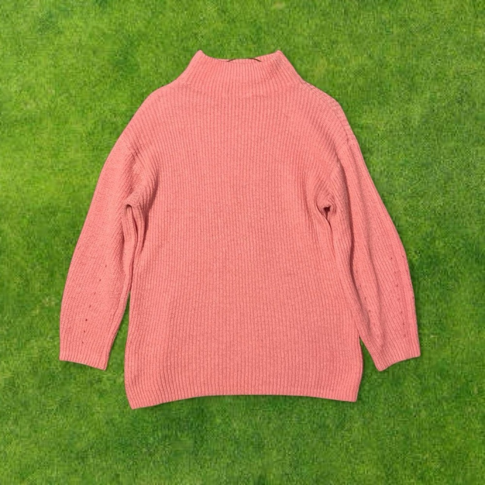 Cozy Pink Women's Sweater Tunic